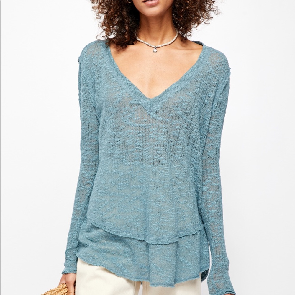 Free People Open Air Hacci Misty Forest LARGE